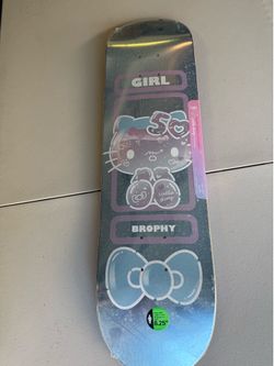 Girl Skateboards Brophy Hello Kitty Deck 8.25