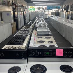 Used Electric Stoves On Sale $49 Initial Payment READ DESCRIPTION 