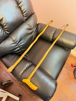 2 Wooden Walking Canes/Walking Sticks - $35 for Both