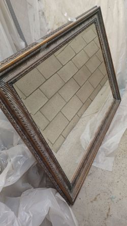 Big mirror H 37.5" L 47.5"  D 2 "