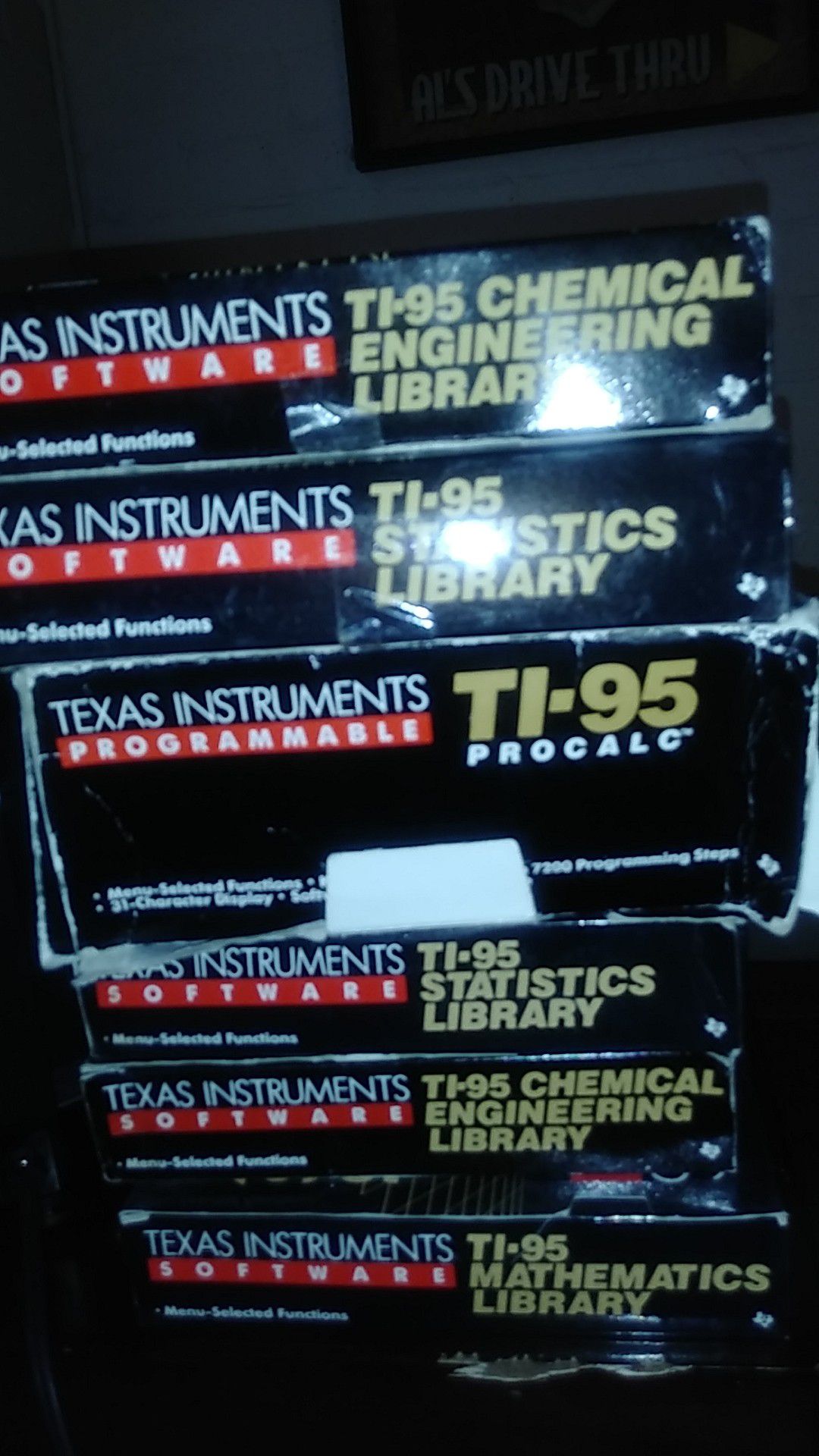 Texas Instruments Ti-95 procalc Brand new wirh 5 software packs