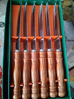Steak knives set of 6