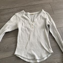 White button long sleeve