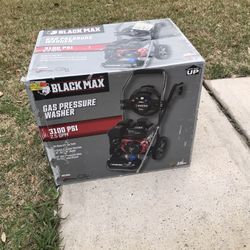 Black max 3100 shop psi 2.5 gpm