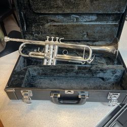 Yamaha Silver Plated intermediate trumpet