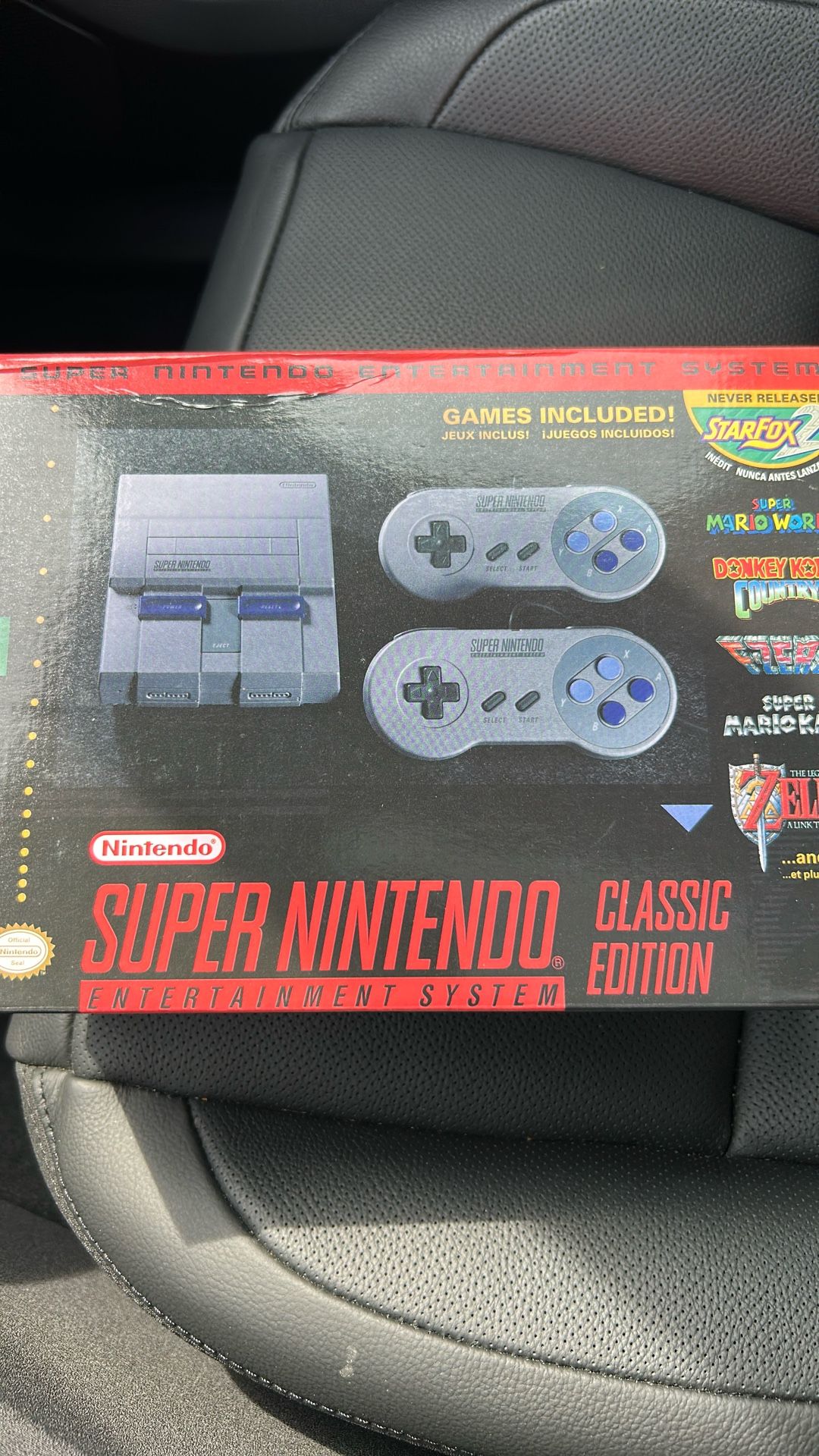 Super Nintendo Classic Edition Games included