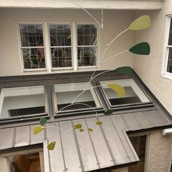 Large Outdoor Hanging Mobile Art