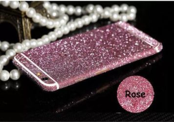 iPhone 7+ glitter skin