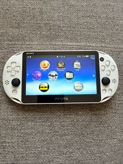 🔥 PS Vita Slim White - Minty Condition - 128GB Storage - Rare Clean Unit