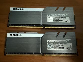 G.SKILL Trident Z 32GB (2x16GB) DDR4-3200 CL14 RAM