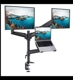 Dual Monitor and Laptop mount
