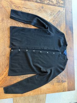 Women’s cashmere button down sweater - new!