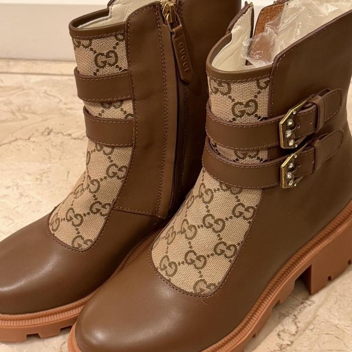 Gucci Women Boots Size 7 Brand New