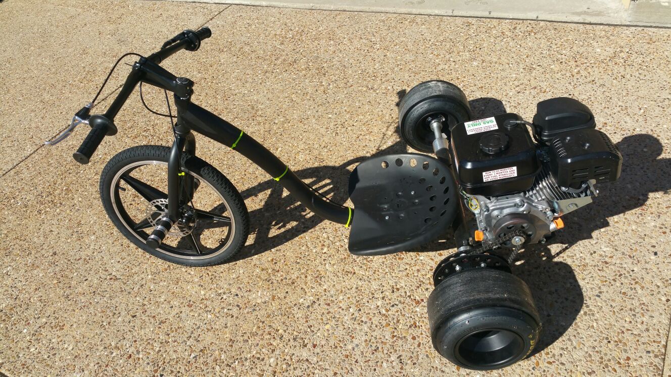 Customized Gas Power Drift Trike