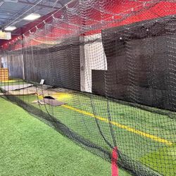 2 Commercial Batting Cages