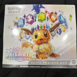 Pokemon Prismatic Evolution Elite Trainer Box (ETB) 