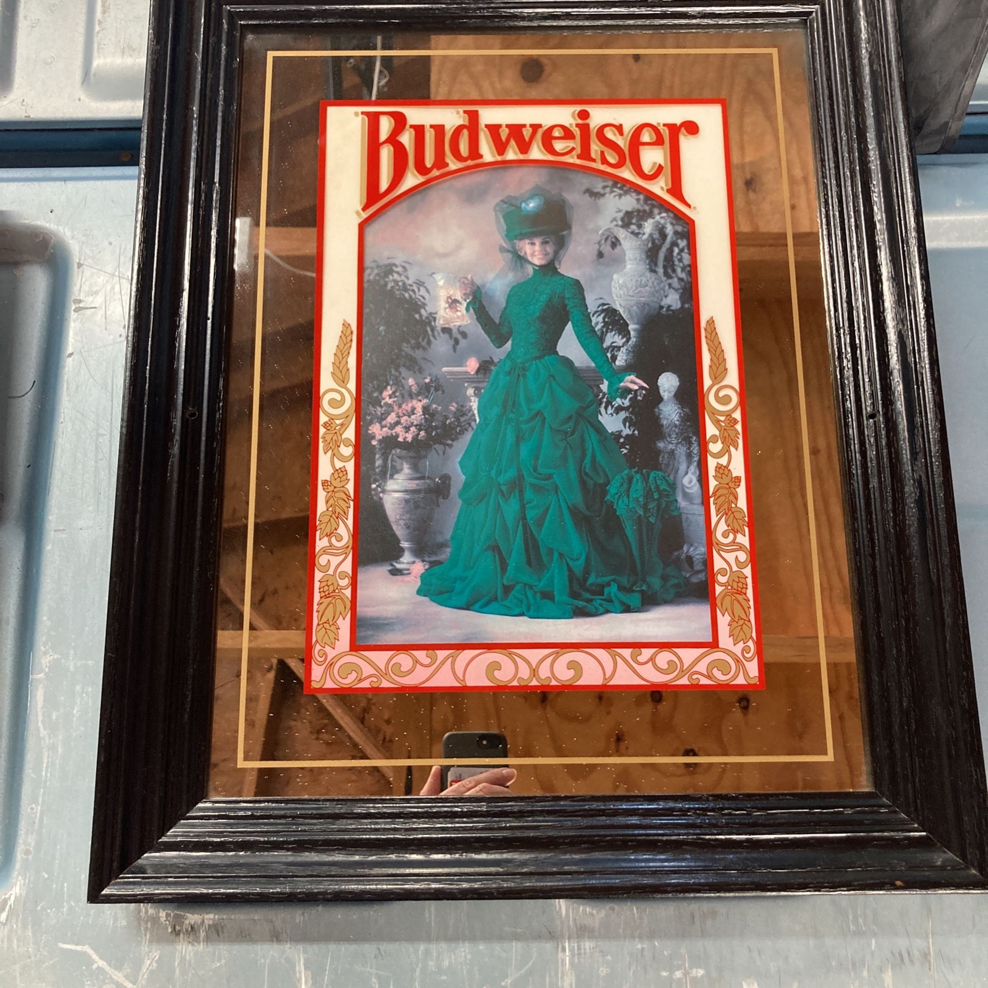 Bar Mirror Budweiser 