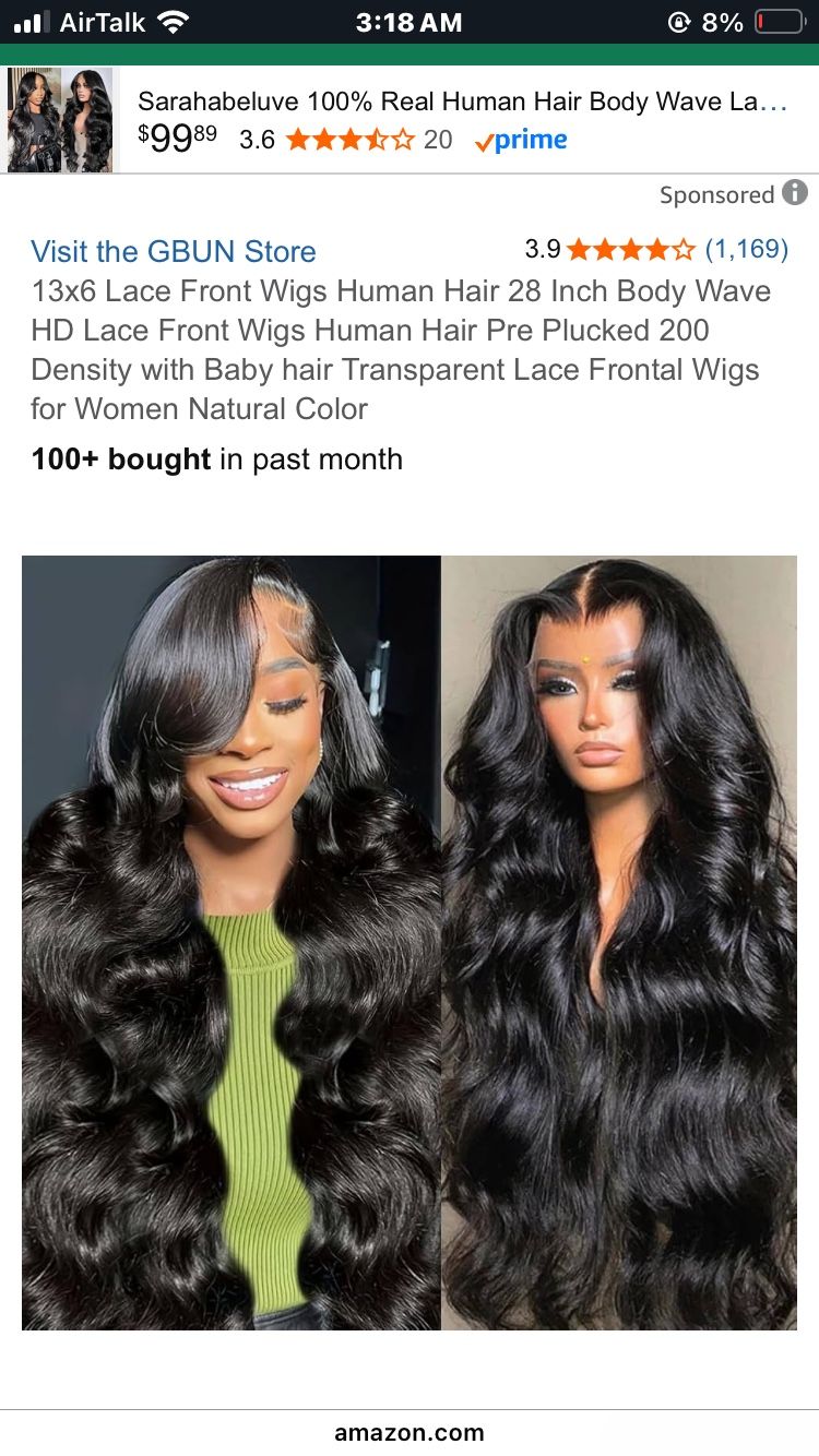 Gbun Black Wig Wave