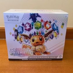 Pokemon Prismatic Evolutions ETB Qty. 1