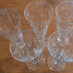 Vintage Crystal Glasses
