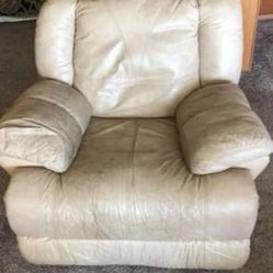 Leather Recliner Free!