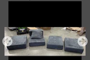 Modular sofa pieces