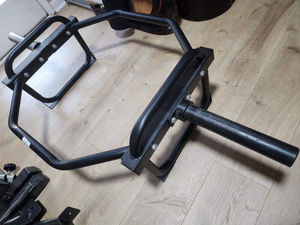 Olympic Trap, Shrug, Deadlift, Hex Bar