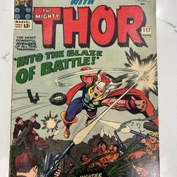 Journey Into Mystery #117 Marvel Mighty Thor 🔑 1st App Appearance Odinsword, 1965, VG+