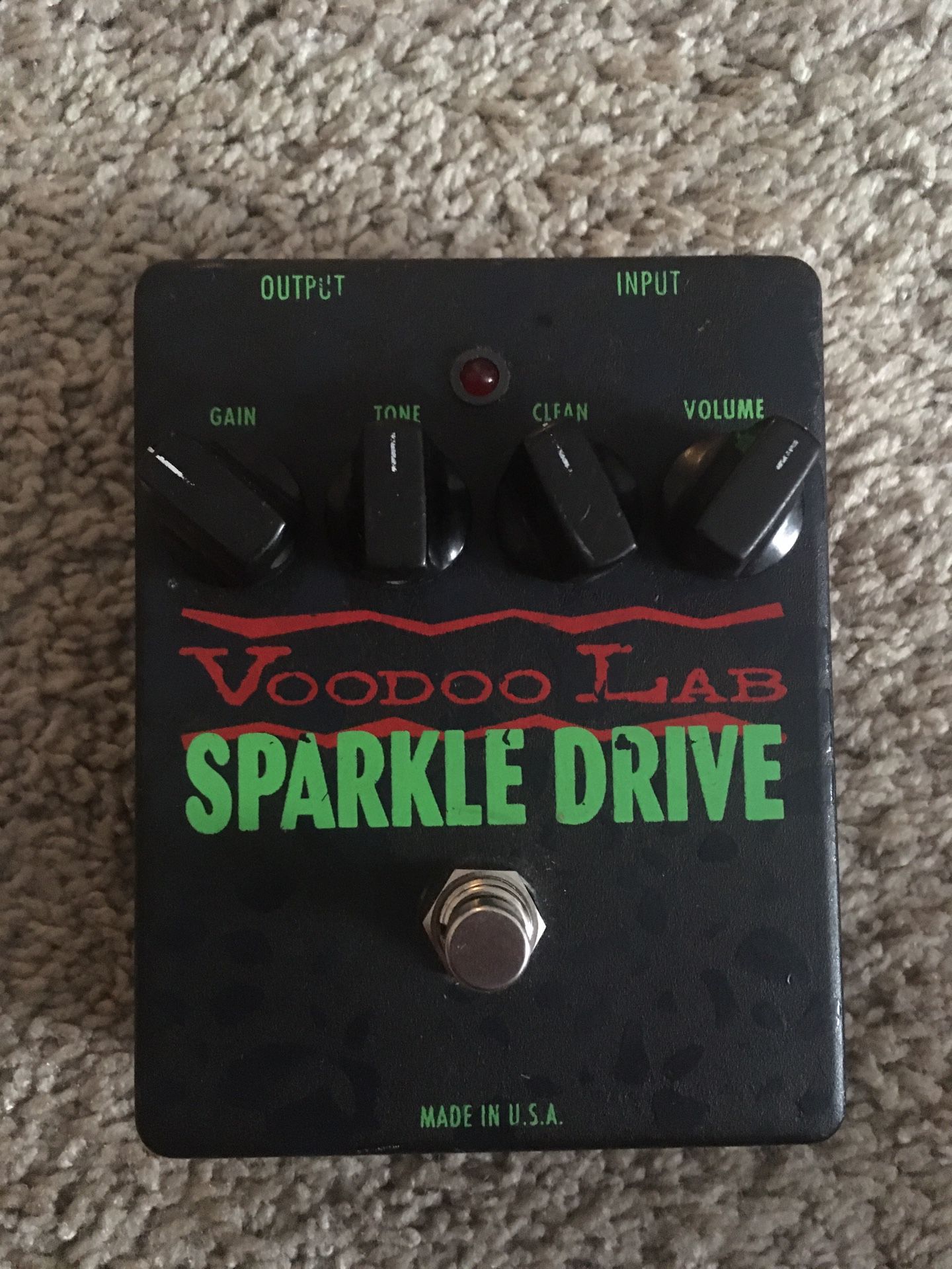 Voodoo Lab Sparkle Drive Guitar Overdrive Pedal