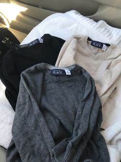 Boy toddler pull over sweaters
