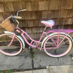 Schwinn Women's Lulu 26" Cruiser Bike - Pink/White