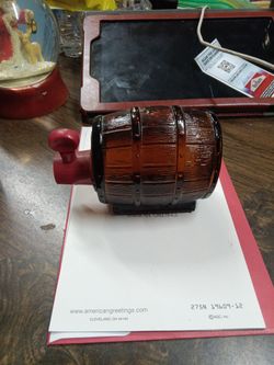 Avon Beer keg Empty Cologne bottle