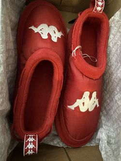 Red Kappa House Shoes New Size 9