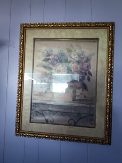 Beautiful picture gold frame