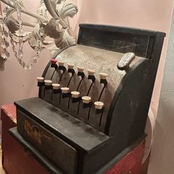 Vintage Tom Thumb Toy Cash Register 