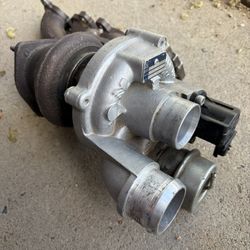 Turbocharger With Exhaust Manifold