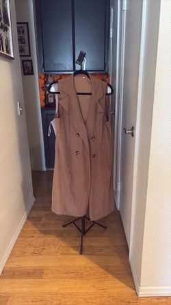 Vest, long jacket