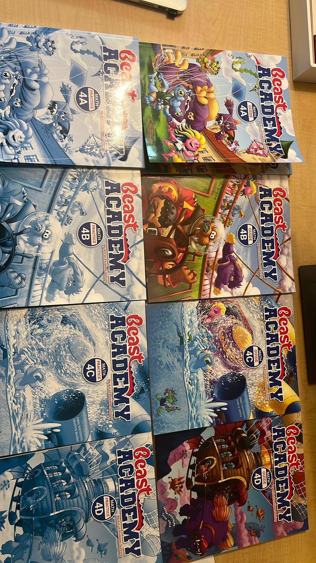 Beast Academy Level 4 Books