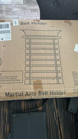 Martial Arts belt Holder-new