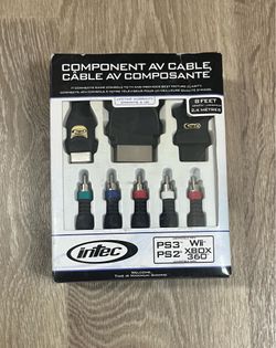 Intec Multi-Component AV Cable for PS2, PS3, Wii,Xbox 360