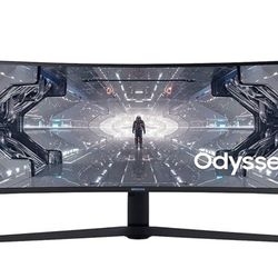 SAMSUNG 49” Odyssey G9 Gaming Monitor, 1000R Curved Screen, QLED