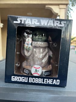 A’s star wars Grogu bobble head
