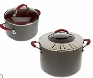 Technique Hard Anodized Dishwasher Safe 11-piece Cookware Set