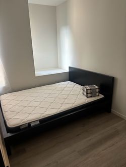 Twin bed and frame