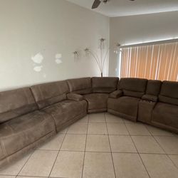 City Furniture Dining Set + Reclining Sectional Sofa – $1900 OBO