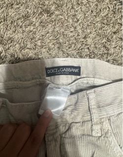 Dolce & Gabbana Corduroy Pants
