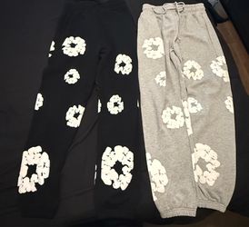 Denim Tears Cotton Wreath Sweatpants Bundle Size M