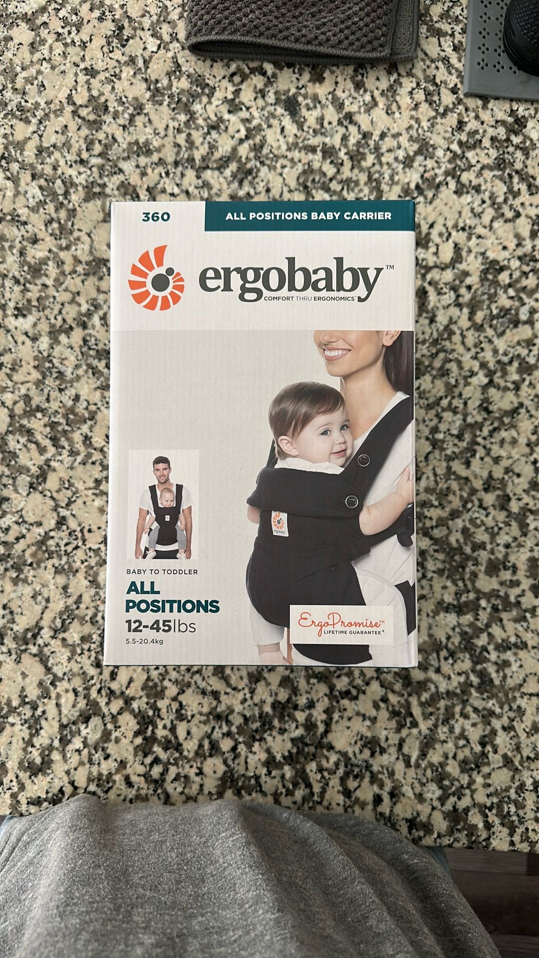 Brand New Ergo Baby 360 All positions Baby Carrier