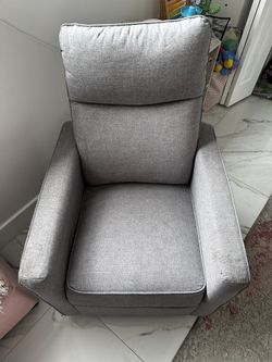 Grey Swivel Chair