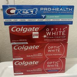 Toothpaste Only This Pack $5 Expiration Date November And December 2025 Combo $5